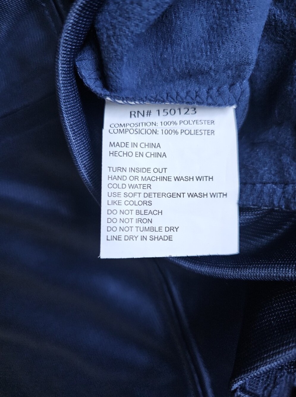 NWT USA Soccer Track Jacket Men's Size M Navy Blue USSF National Team Zip Up - Picture 13 of 16